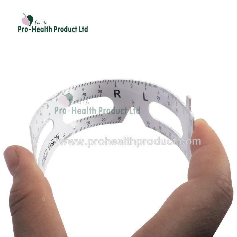 Custom Design Pupillary Distance Ruler Optical Plastic Pupilometer Pd Ruler