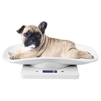 Hostweigh Pet Scale, 10kg/1g Digital Small Pet Weight Scale for Cats Dogs Measure Tool Electronic Kitchen Scale