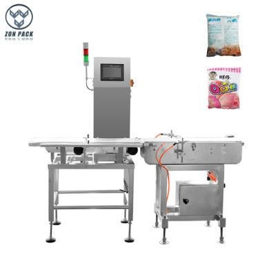 Weighing Scales Accuracy Check Weigher Conveyor Automatic Check Weigher for Snacks