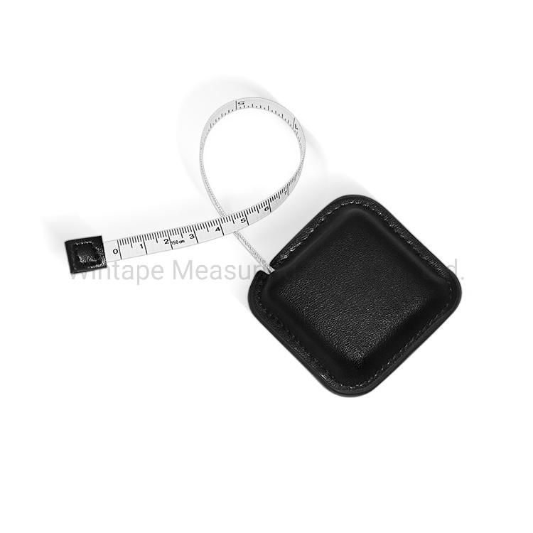 Pocket Size Leather Measuring Tape Embossed with Your Logo