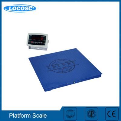 Weighing Electronic Floor Scale with Printer