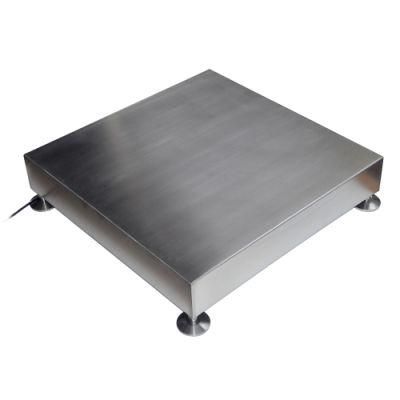 30X30cm Bxt OIML Approved 30kg 60kg 150kg Washdown Weighing Platform Scale