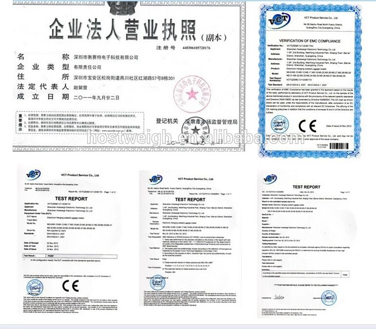 Baggage Scale with Buzzer Electrical Weighting Luggage Scale