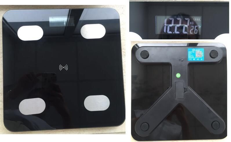 0.2-180kgs Body Fat Scale with APP Bluetooth Simei Brand for Bathroom Weight Fat