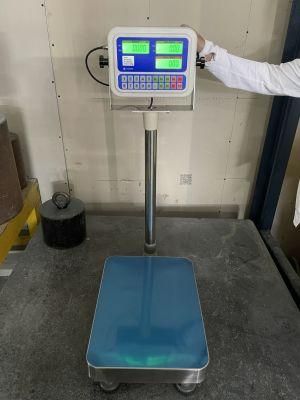 Digital Platform Scale with Pricing Scale LCD Display