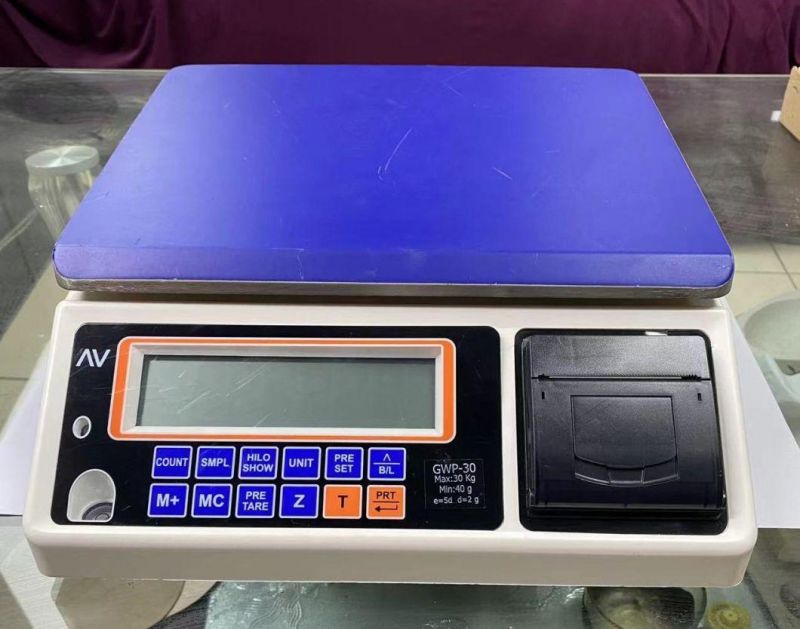 Electronic Scale Digital Scales with Thermal Printer