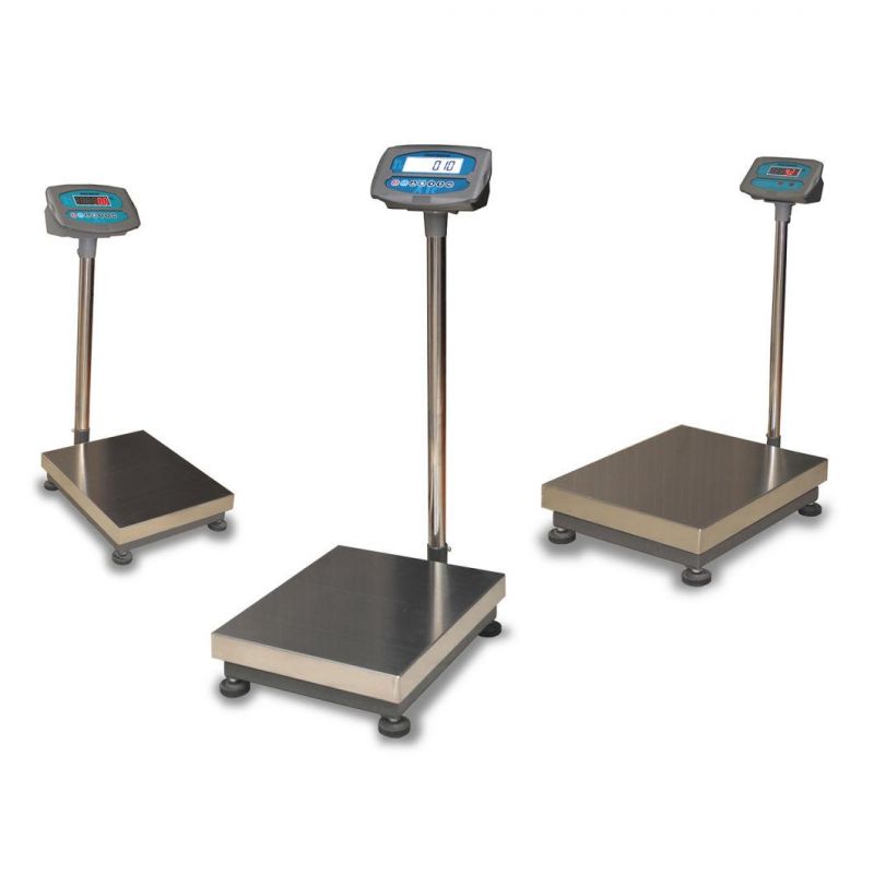 304 Stainless Steel Cover 300kg 500kg Electronic Manual Platform Weighing Scales