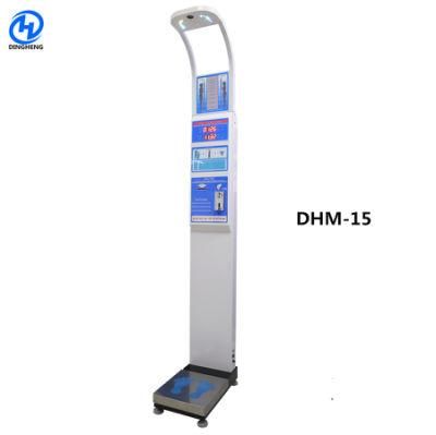 Dhm-15 Height and Wegiht Scale with Coin Operated Working
