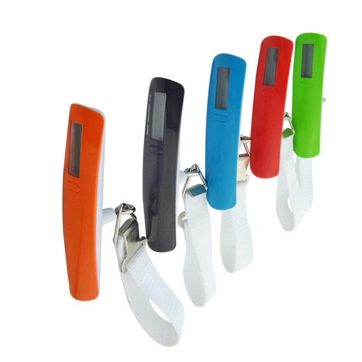 Digital Luggage Belt Handheld Scale with Strap 50kg X 0.01kg Colorful