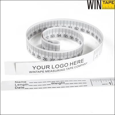 Hot Selling Disposable Printable Medical Paper Measuring Tape Ruler (PT-012)