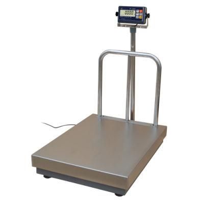 304 Stainless Steel Cover 300kg 500kg Electronic Manual Platform Weighing Scales