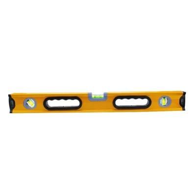 16/20/24 Inch Aluminum Alloy Magnetic Spirit Level with Metric Ruler