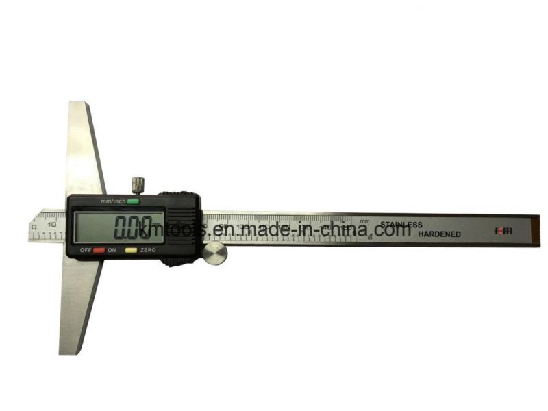 0-200mm/0-8′′ Stainless Steel Digital Depth Vernier Caliper