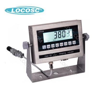 Stainless Steel Enclosure Bench Scale Platform Loadcell Indicator