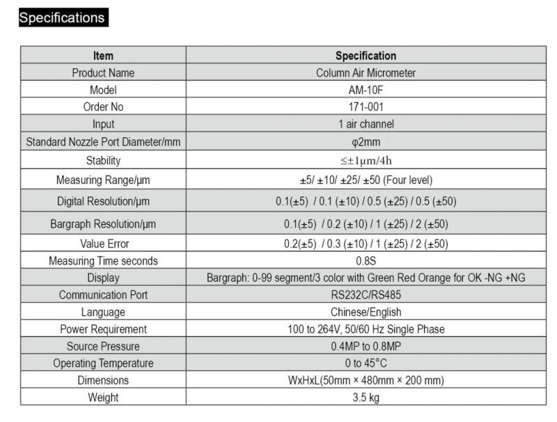 Digital Electronic Column Types Inductance Micrometer Internal and Inside Inductance Micrometer