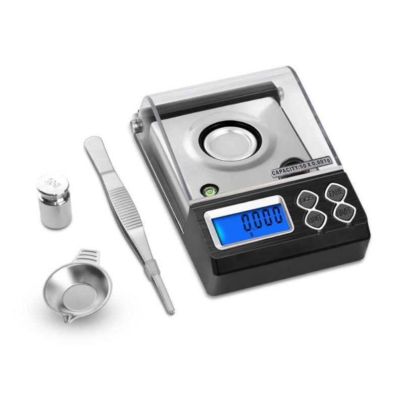 50g/0.001g High Precision Gem Stone Balance Electronic Scales