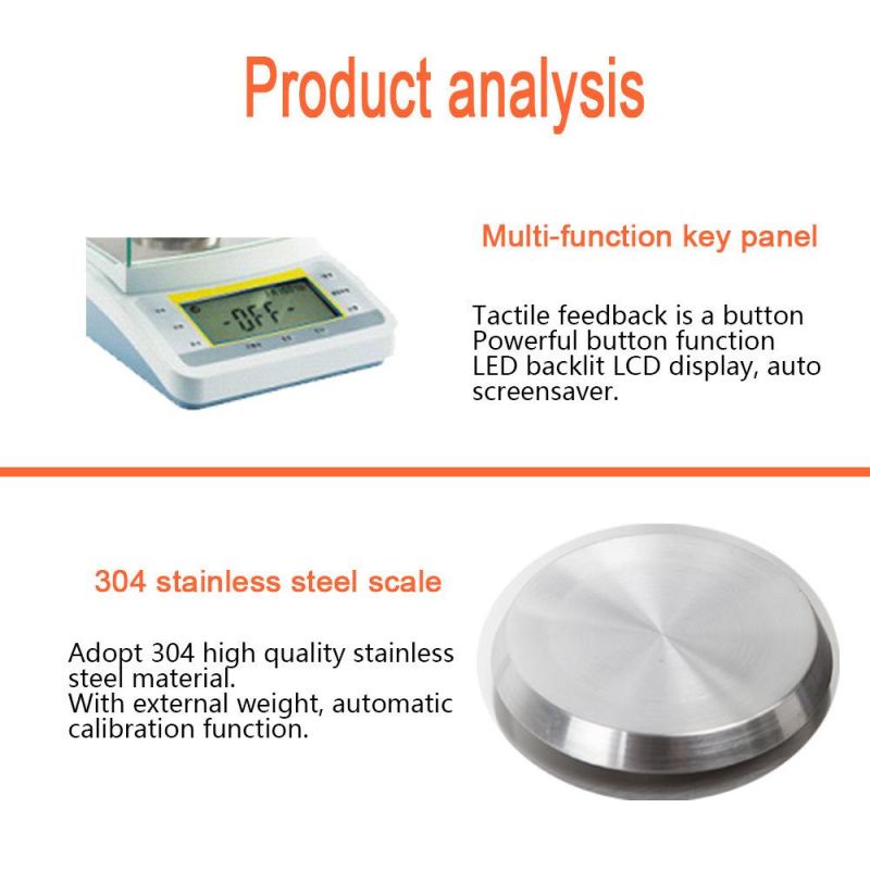 Fa-B LCD High Precision Electronic Analytical Balance