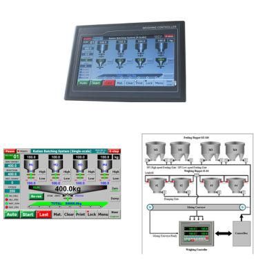 Supmeter RS232 R485 Modbus-RTU Batch Control System Weigh Indicator, Batching Scale Weight Controller