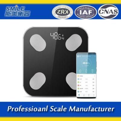 Tempered Glass LCD Display Backlight 180kg/360lb Digital Voice Body Weighing Scale
