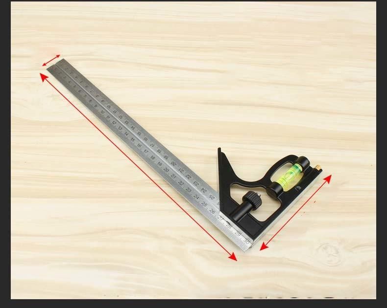 160X100mm Knife Edge Angle Ruler 90 Degree Knife Edge Right Angle Ruler Metalworking Tools Vocational School Fitter Supporting Tools Measuring Tools