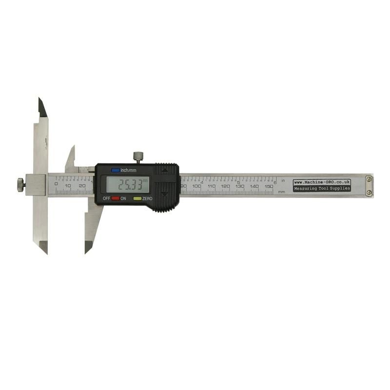 Digital Offset Calipers with Adjustable Jaw - 150mm (6")