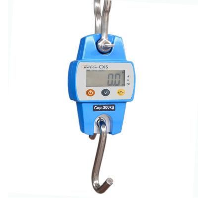 Cxs Digital Electronic 100kg 300kg LCD Bluetooth Hanging Crane Scale