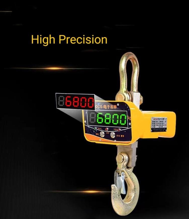 China Factory Supply Directly Digital Crane Scale Electronic Hanging Scale with LED