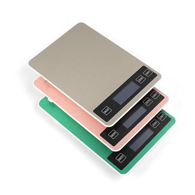 Tempered Glass Waterproof Digital Food Weighing Kitchen Scale