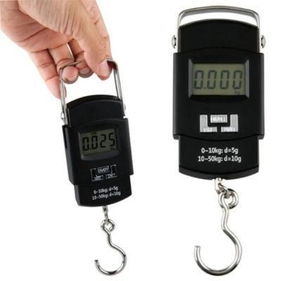 High Quality 50kg Digital Fishing Scale Hanging Scale with Hook
