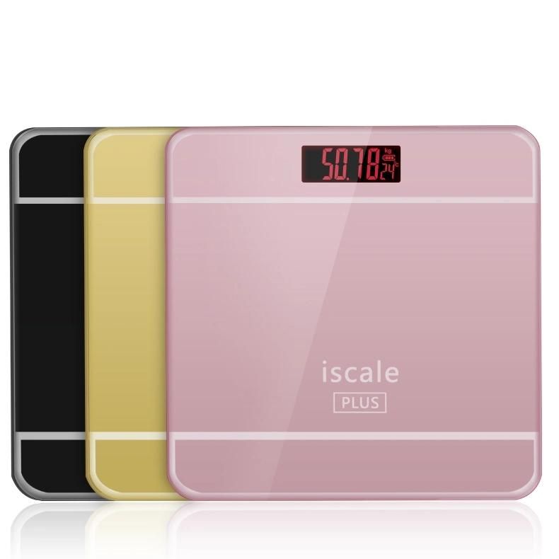 Digital Bluetooth Bathroom Body Scale for Weighing with LED Display