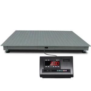 1ton 2 Ton 3ton 1.5*1.5m Electronic Digital Carbon Steel Platform Scale Weighing Floor Scale