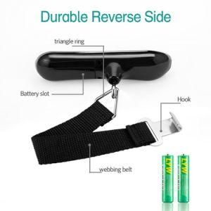 Digital Luggage Scale with Wed Strap and Hook Buckle