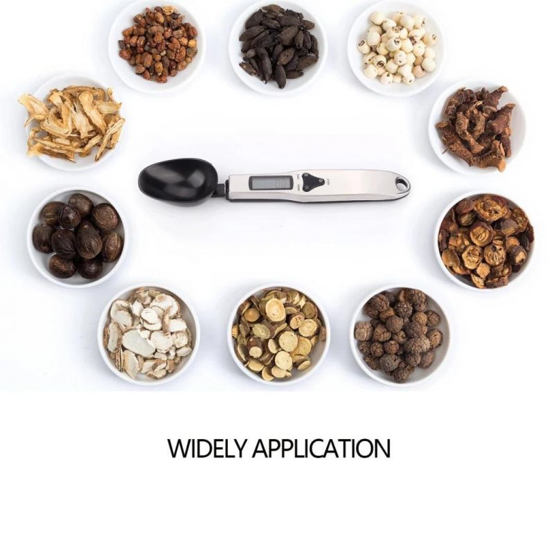 Detachable Stainless Steel 500g 0.1g Electronic Kitchen Digital Spoon Scale
