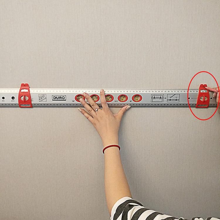 Multifunctional Horizontal Ruler Woodworking Positioner for Painting Tools