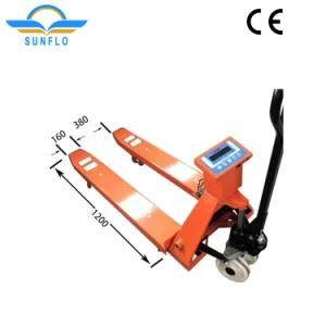 Hot Selling Factory Price Forklift Manual Pallet Weighing Truck Scale