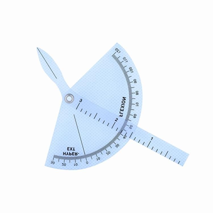 Plastic 6 Inch Midical Goniometer