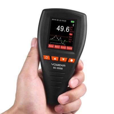 Ec-555s Bluetooth APP Supported Color Digital Car Paint Thickness Gauge