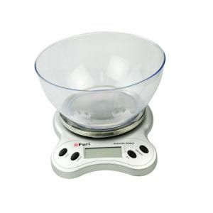 Fes 10kg/1g Kitchen Scale with Bowl Good Appearance Weighing Scale
