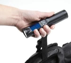 50k 10g Stock Digital Luggage Scale with Popular Torch and Blue Backlight Display