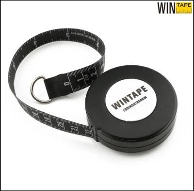 2.5 Meters Round Plastic Case Retactable Custom Tape Measure