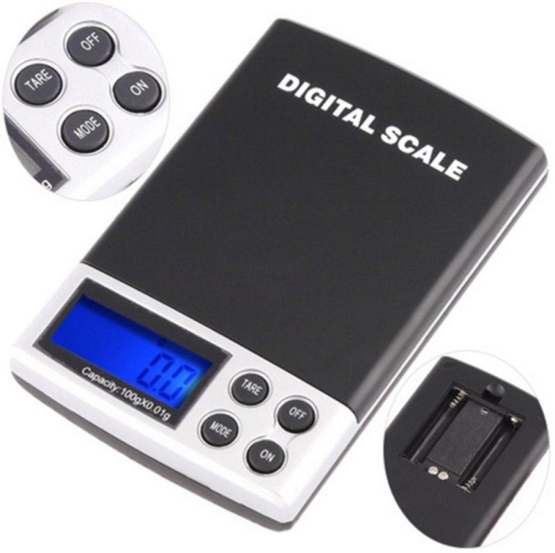 500g High Precision Portable Electronic Pocket Scales Digital Jewelry Weighing Scale