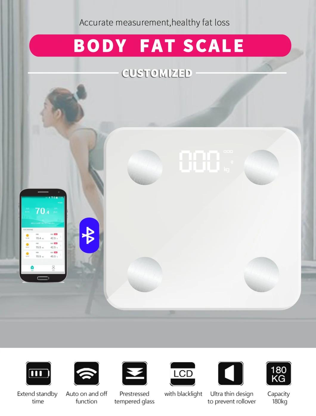 Home Bathroom Personal Weighing Body Fat Scale Body Scale Electronic Body Scale Health Body Scale Body Height Weight Scale Digital Baby Body Fat Scale Bathroom