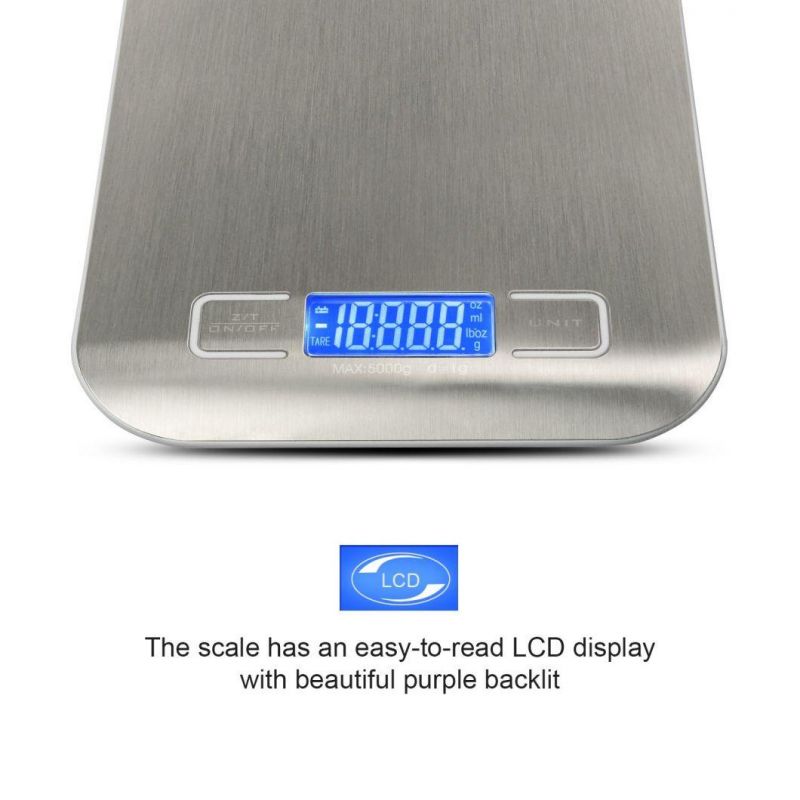 Best Selling Wholesale Stainless Steel Waterproof Digital Kitchen Scale