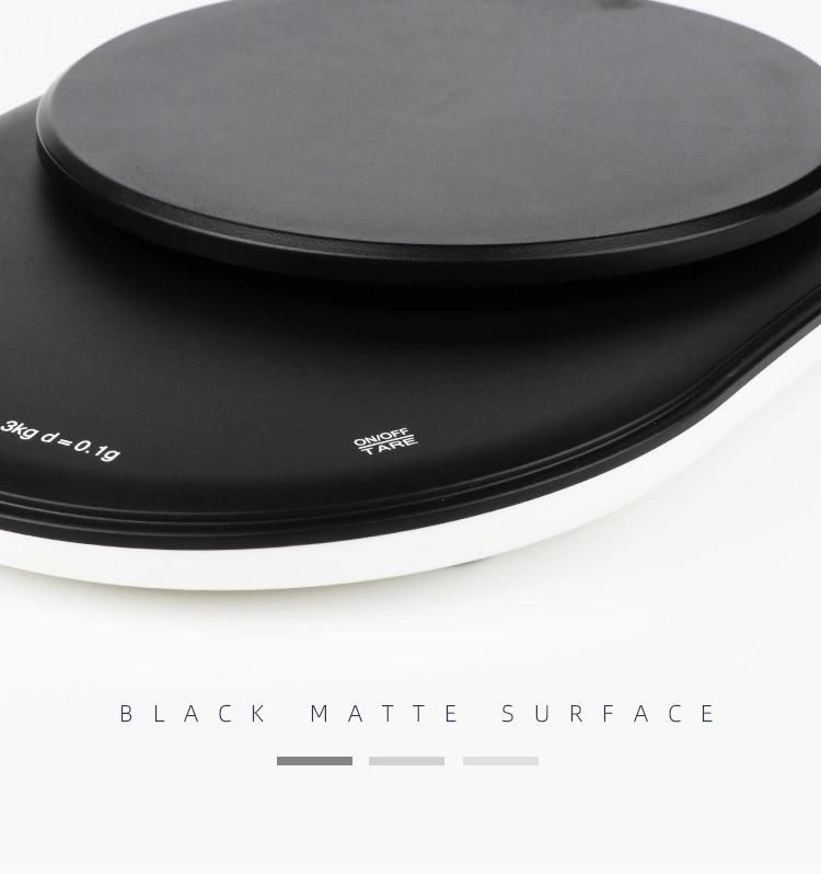 China Factory Wholesale 3kg ABS Plastic Kitchen Platform Scale