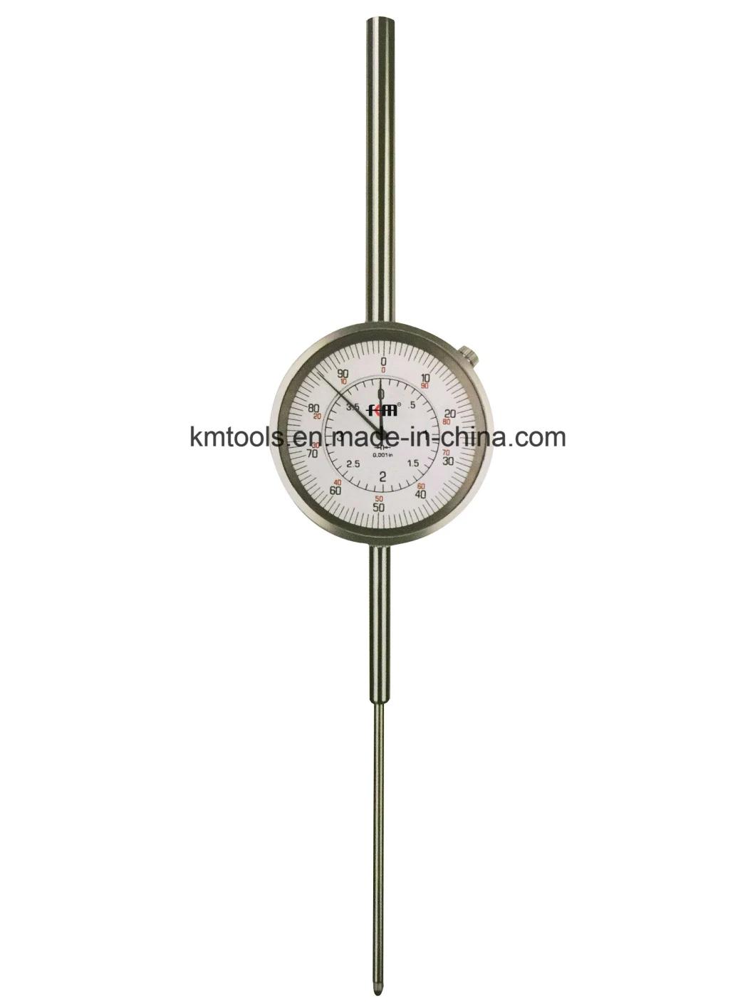 0-4′′ Wide Range Inch Dial Indicator with Graduation 0.001in