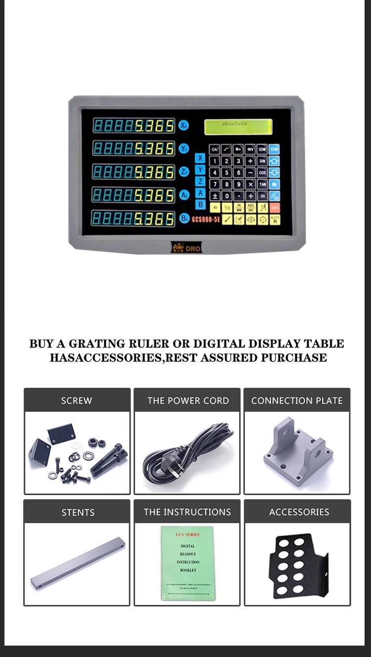 New Hxx Digital Readout for Lathe Grinder Drilling