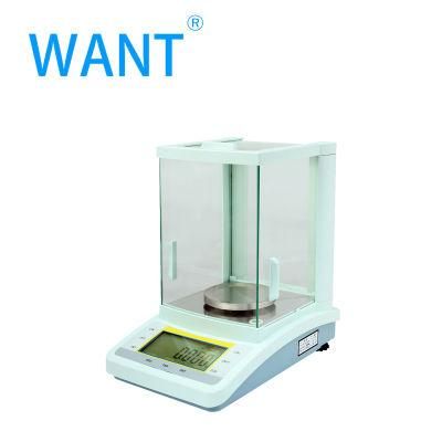 100g 200g 0.1mg Electronic Laboratory Analytical Balance with Printer