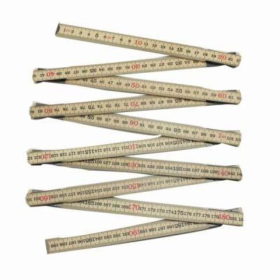 Swedish or German Type Wooden Folding Rulers