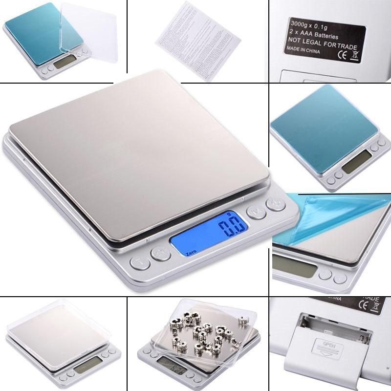 500g X 0.01g LCD Digital Electronic Kitchen Scale