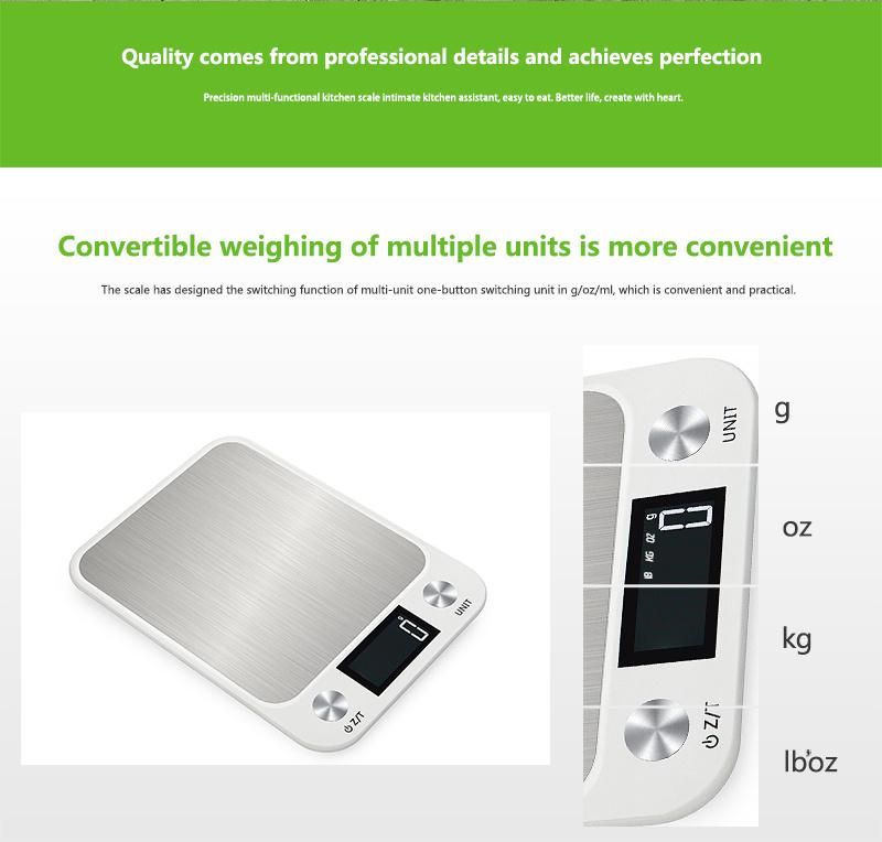 High Quality Food Scale Digital Electronic Kitchen Scale